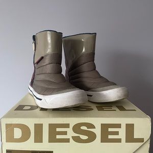 Diesel men’s winter boots pre-owned in good conditions